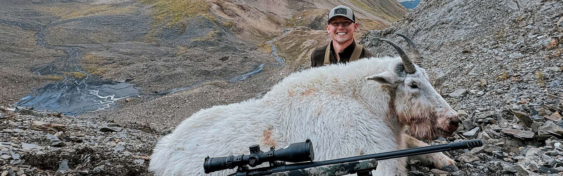 Guided Mountain Goat Hunts in BC, Canada